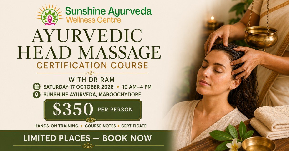 ayurvedic head massage course in maroochydore